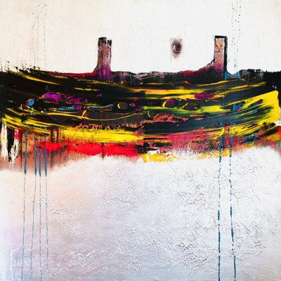 Dynamic Abstract Skyline by Fredrik Olsen