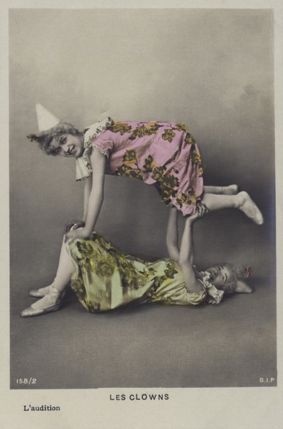 A pair of clowns by French Photographer