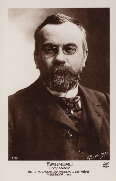Alfred Bruneau by French Photographer
