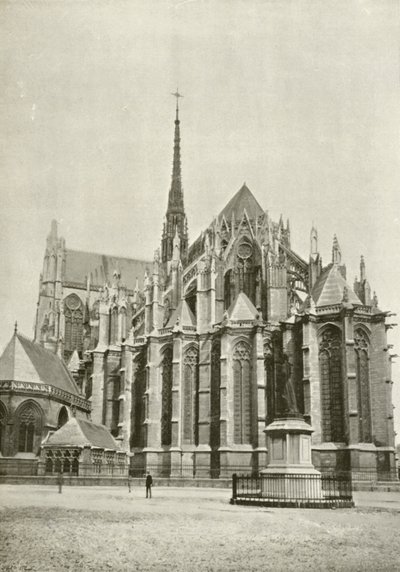 Amiens, The Cathedral, Apse by French Photographer