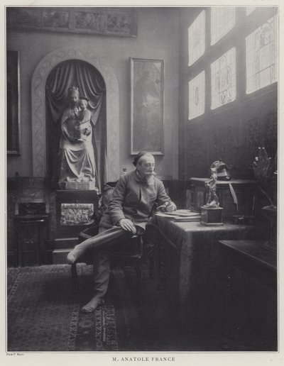 Anatole France, French writer by French Photographer