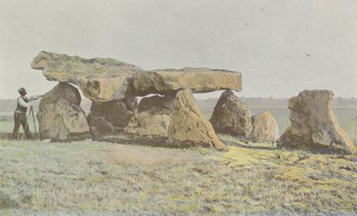 Arcay, Rochebillaude Dolmen, South Side by French Photographer