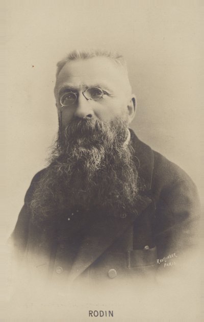 Auguste Rodin by French Photographer