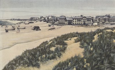 Berck-sur-Mer, Panorama of the Beach by French Photographer