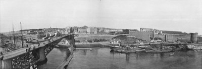 Brest - The Swing Bridge and the Military Port by French Photographer