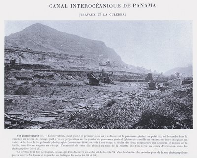 Interoceanic Canal of Panama, Works at Culebra by French Photographer