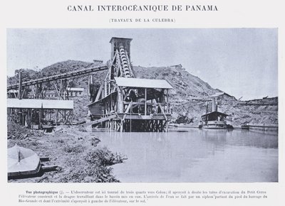 Canal Interoceanique De Panama, Travaux De La Culebra by French Photographer