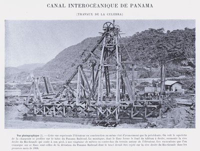Canal Interoceanique De Panama, Travaux De La Culebra by French Photographer