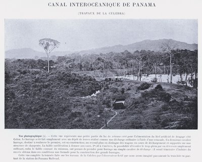 Interoceanic Canal of Panama, Works of La Culebra by French Photographer