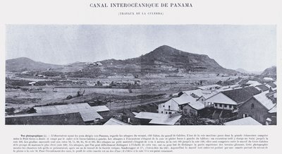 Interoceanic Canal of Panama, Works of the Culebra by French Photographer