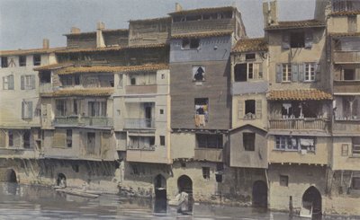Castres, Houses on the Edge of the Agout by French Photographer