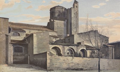 Cavaillon, Saint-Veran Church, S Side by French Photographer