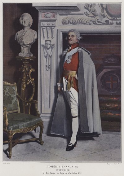 Charles le Bargy as Christian VII in Struensee by French Photographer