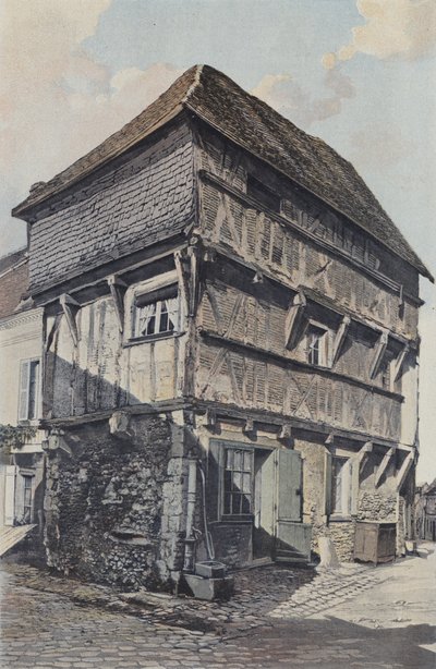 Chatillon-sur-Indre, Old House by French Photographer