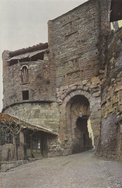 Cordes, City Gate by French Photographer