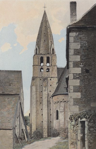 Courcay, Church Bell Tower by French Photographer