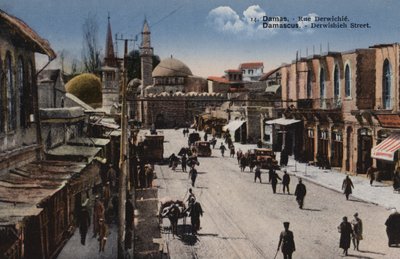 Damascus, Derwishieh Street by French Photographer