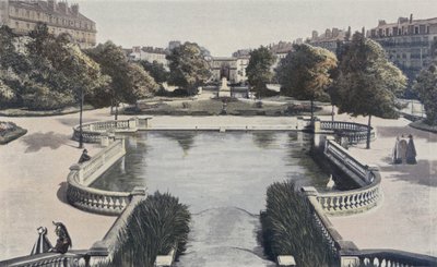 Dijon, Place Darcy, Darcy Square, Statue of F Rude, Guillaume Gate by French Photographer