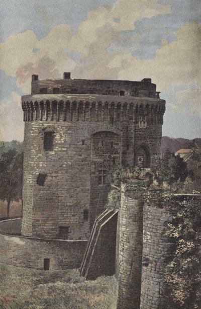 Dinan, Old Castle of the Dukes of Brittany (Prison) by French Photographer