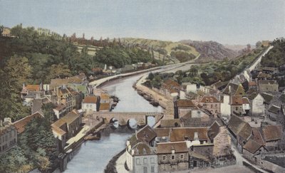 Dinan and Lower Rance, View from Lanvallay Viaduct by French Photographer
