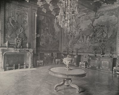 Drawing Room, Palace of Fontainebleau by French Photographer