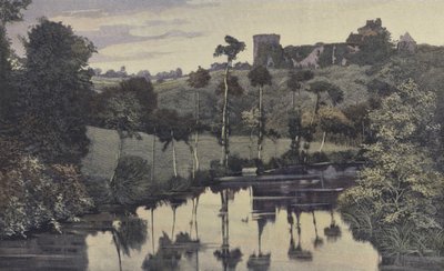 Environs of Lannion, Castle of Tonquédec by French Photographer
