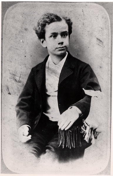 Fernand Pelloutier as a child by French Photographer