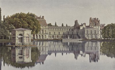 Fontainebleau, Palace, View from the Carp Pond by French Photographer