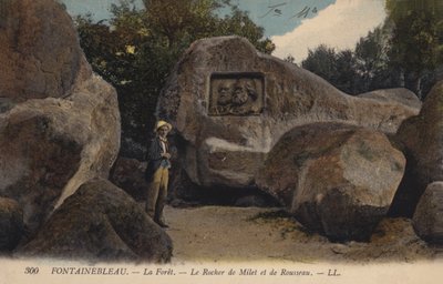 Fontainebleau, La Forêt, Le Rocher de Milet et de Rousseau by French Photographer