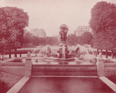 Fountain of the Observatory, Luxembourg Palace by French Photographer