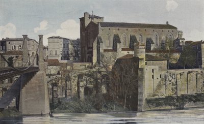 Gaillac, Saint-Michel Church, Southwest View by French Photographer