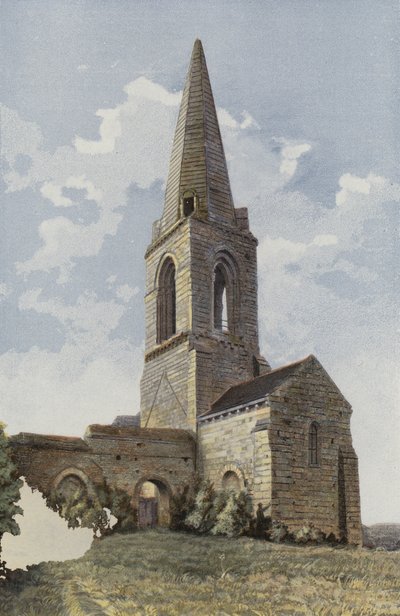 Gennes, St-Eusebe Church by French Photographer