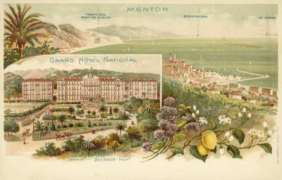 Grand Hotel National, Menton by French Photographer
