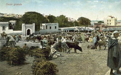 Grand Socco, Tangier, Morocco by French Photographer