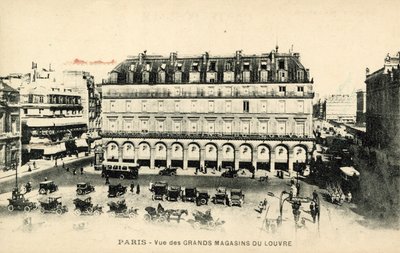 Grands Magasins du Louvre Department Store, Paris by French Photographer