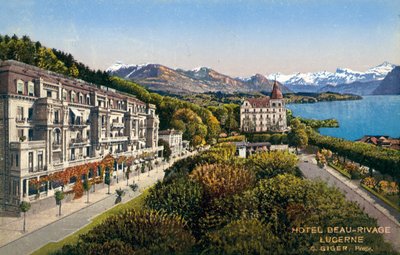 Hotel Beau-Rivage, Lucerne by French Photographer