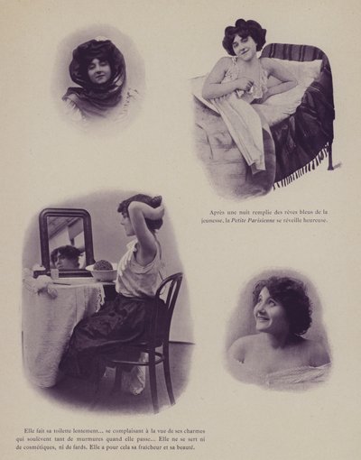 Illustration for Petites Parisiennes (Young Working Girls in Paris) by French Photographer