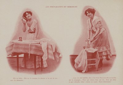 Illustration for Petites Parisiennes (young working girls in Paris) by French Photographer