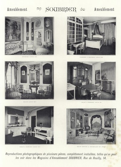Interior Views of Rooms by French Photographer