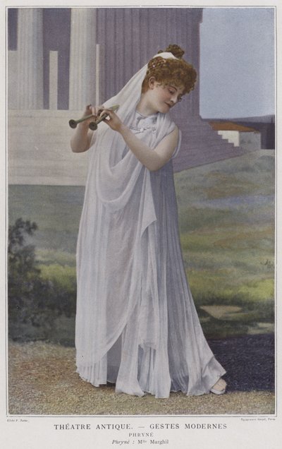 Jane Margyl in the title role in Phryne by French Photographer