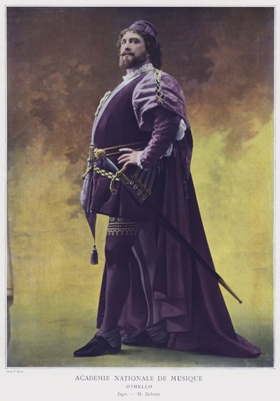 Jean-Francois Delmas as Iago in Othello by French Photographer