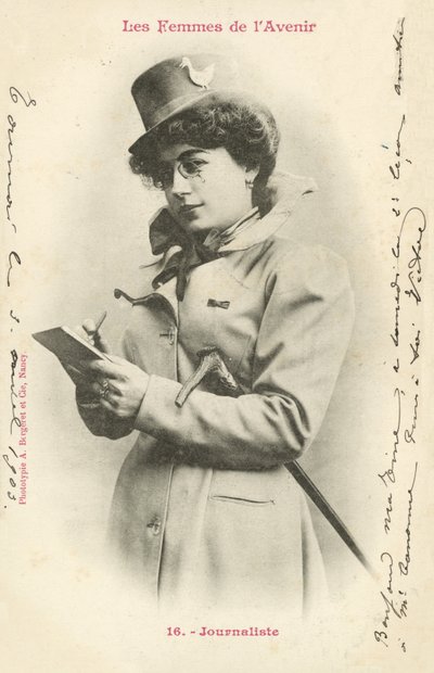 Journalist, Woman of the Future by French Photographer