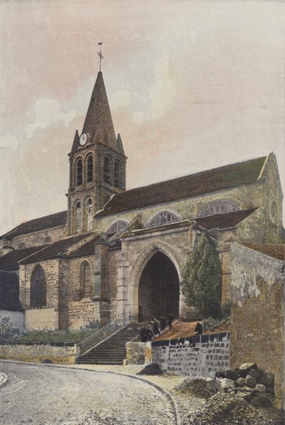 Jouy-le-Moutier, Church by French Photographer