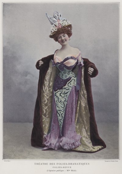 Juliette Mealy, French actor and singer by French Photographer