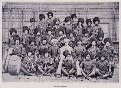 The Russian Army: Regiment Fanfare by French Photographer