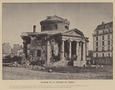 The Commune of Paris, Rotunda of the Combat Barrier by French Photographer
