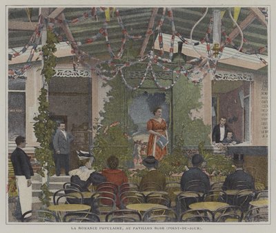 La Romance Populaire at the Pavillon Rose, Point-du-Jour, Paris by French Photographer