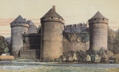 Lassay, Chateau, Riverside Side by French Photographer