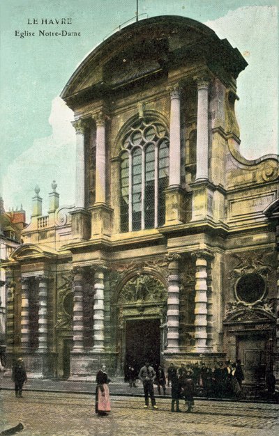 Le Havre, Notre-Dame Church by French Photographer