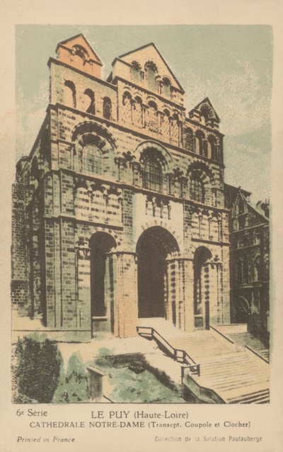 Le Puy, Cathedral Notre Dame by French Photographer